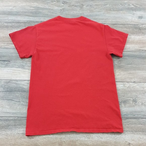 Christmas Story Mens Small Short Sleeve Shirt Triple Dog Dare You Holiday Movie - Picture 8 of 11